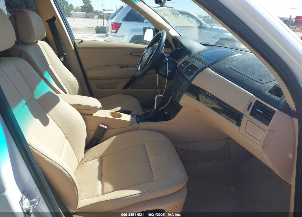 2008 BMW X3 3.0SI VIN: WBXPC93418WJ11256