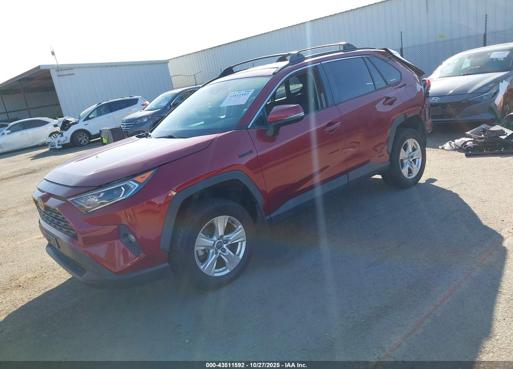 2021 TOYOTA RAV4 HYBRID XLE VIN: 2T3R6RFV9MW005275