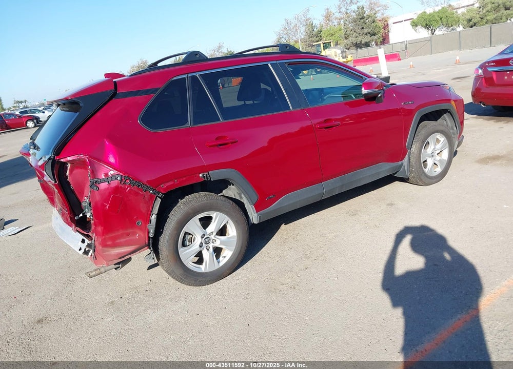 2021 TOYOTA RAV4 HYBRID XLE VIN: 2T3R6RFV9MW005275