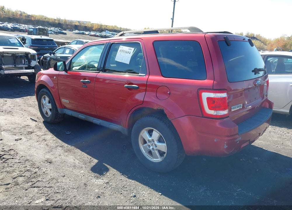2008 FORD ESCAPE VIN: 1FMCU93128KC67680