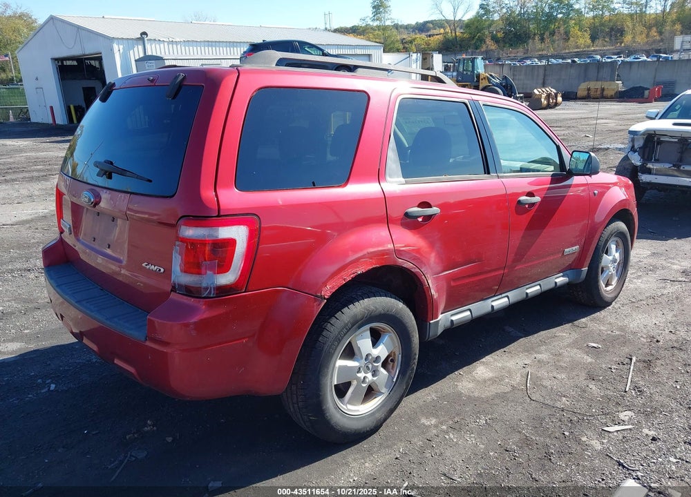 2008 FORD ESCAPE VIN: 1FMCU93128KC67680