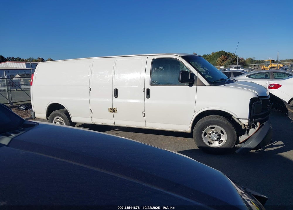 2016 CHEVROLET EXPRESS 2500 WORK VAN VIN: 1GCWGBFF7G1171555