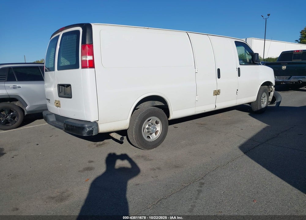 2016 CHEVROLET EXPRESS 2500 WORK VAN VIN: 1GCWGBFF7G1171555
