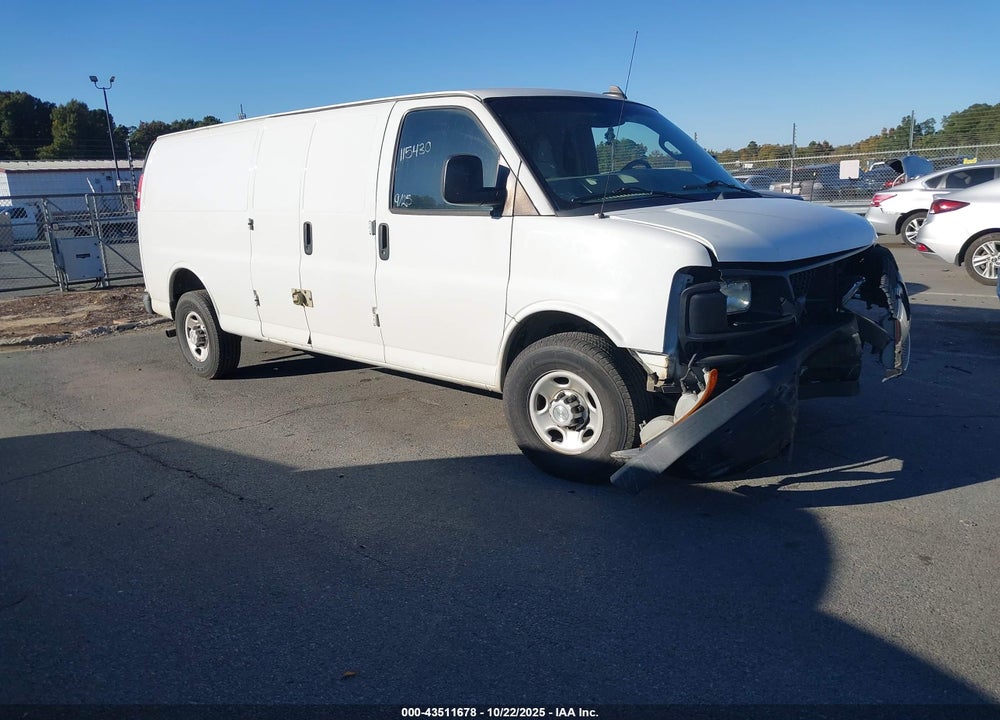 2016 CHEVROLET EXPRESS 2500 WORK VAN VIN: 1GCWGBFF7G1171555