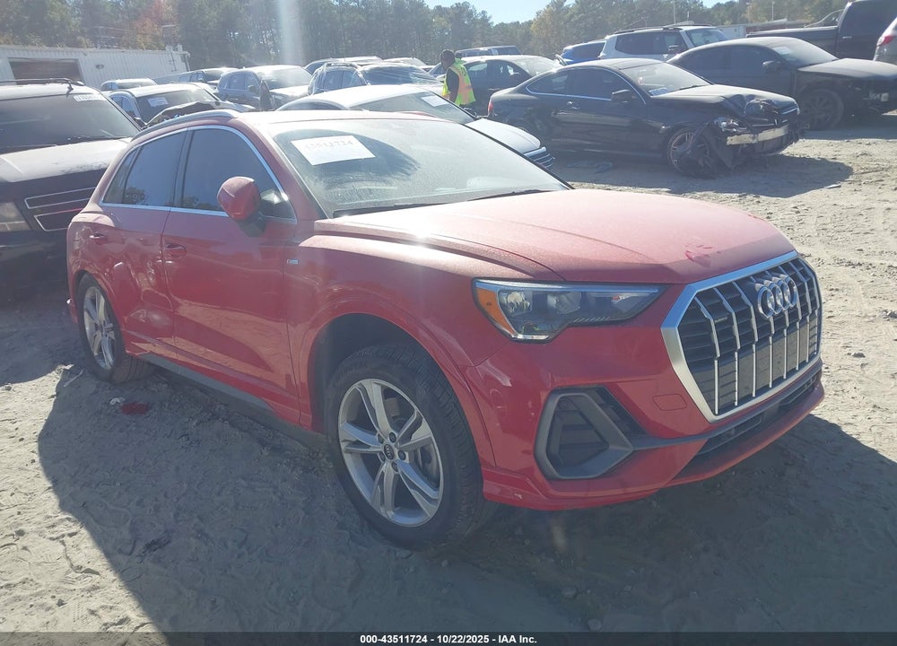 2021 AUDI Q3 PREMIUM 45 TFSI S LINE QUATTRO TIPTRONIC VIN: WA1DECF35M1017571