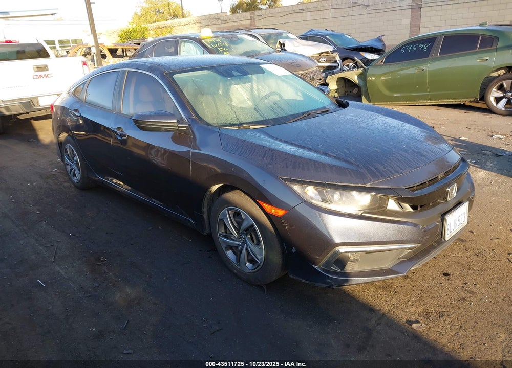 2019 HONDA CIVIC LX VIN: 2HGFC2F64KH551198