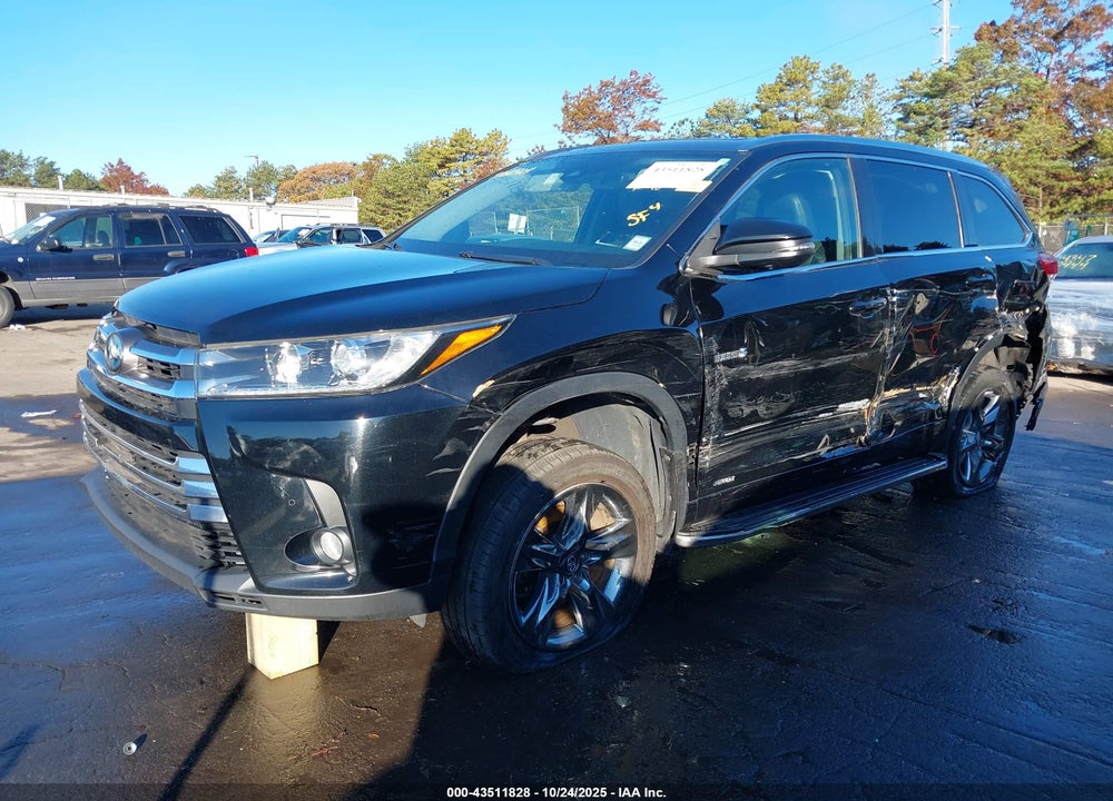 2017 TOYOTA HIGHLANDER HYBRID VIN: 5TDDGRFH2HS027269