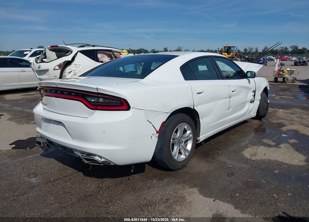 2022 DODGE CHARGER SXT RWD VIN: 2C3CDXBG5NH264097