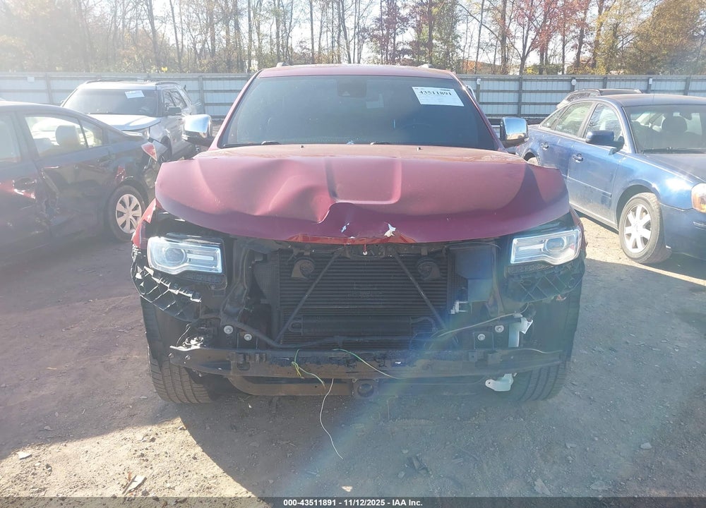 2014 JEEP GRAND CHEROKEE VIN: 1C4RJFJM1EC543405