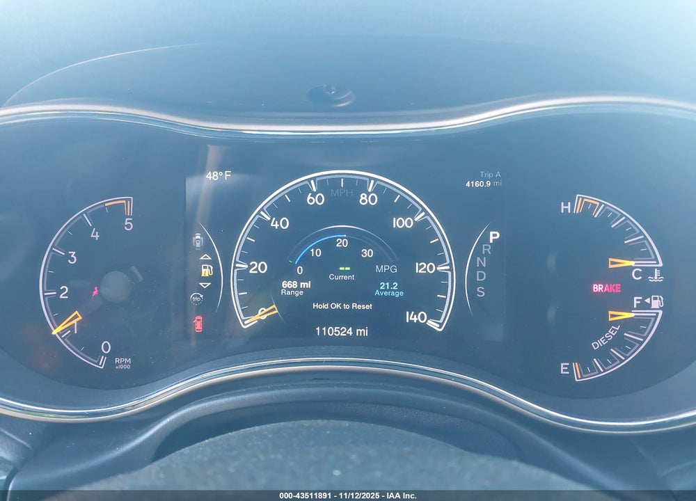 2014 JEEP GRAND CHEROKEE VIN: 1C4RJFJM1EC543405
