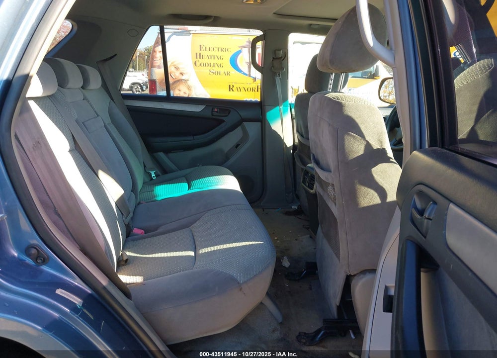 2005 TOYOTA 4RUNNER SR5 V6 VIN: JTEBU14R250073840