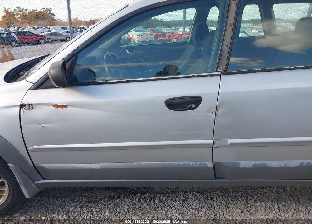 2005 SUBARU OUTBACK VIN: 4S4BP61C657346435