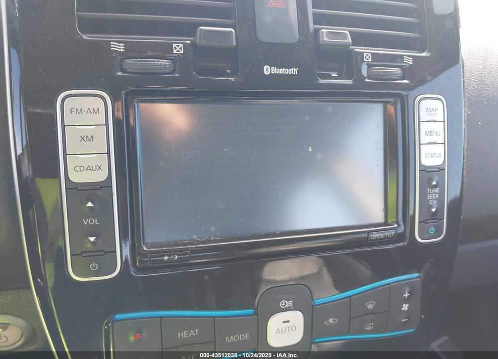 2013 NISSAN LEAF SL VIN: 1N4AZ0CP0DC403800