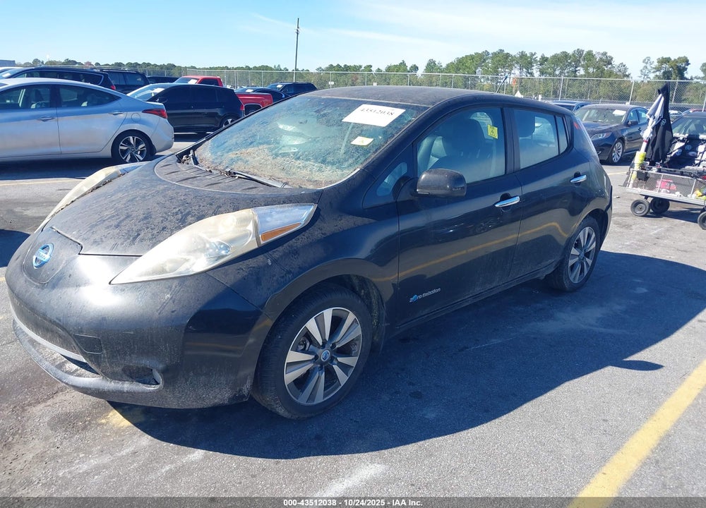 2013 NISSAN LEAF SL VIN: 1N4AZ0CP0DC403800