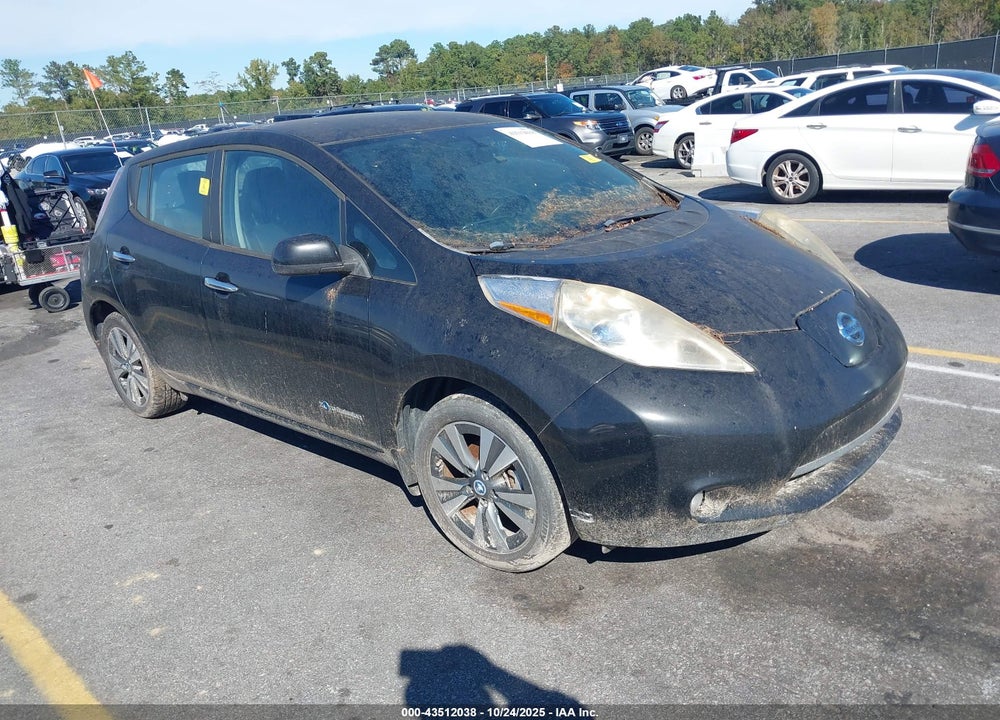 2013 NISSAN LEAF SL VIN: 1N4AZ0CP0DC403800