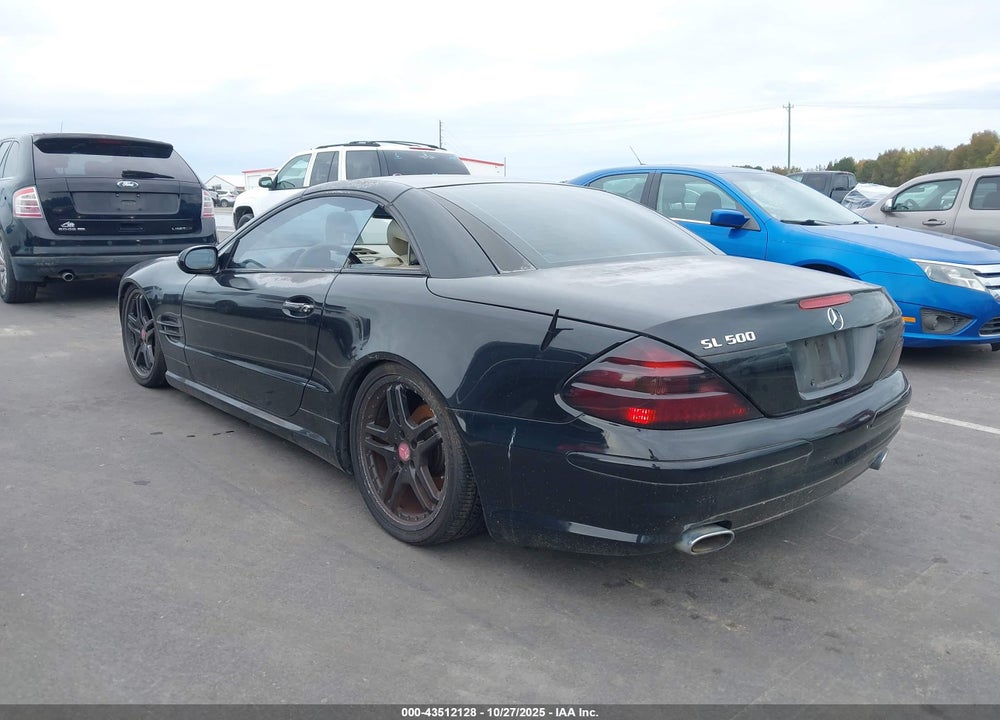 2003 MERCEDES-BENZ SL 500 VIN: WDBSK75F43F054376