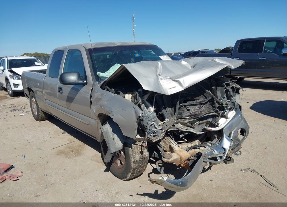 2004 GMC SIERRA 1500 SLE VIN: 2GTEC19V941135991