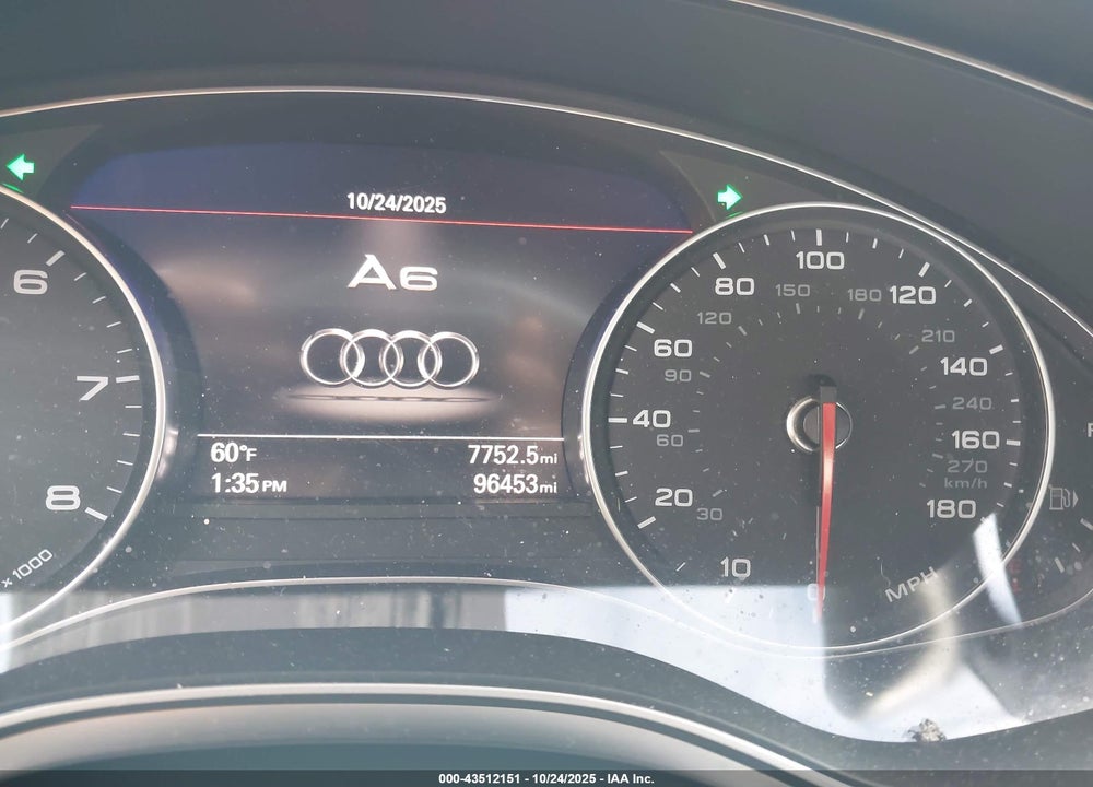 2017 AUDI A6 VIN: WAUG8AFC4HN126047