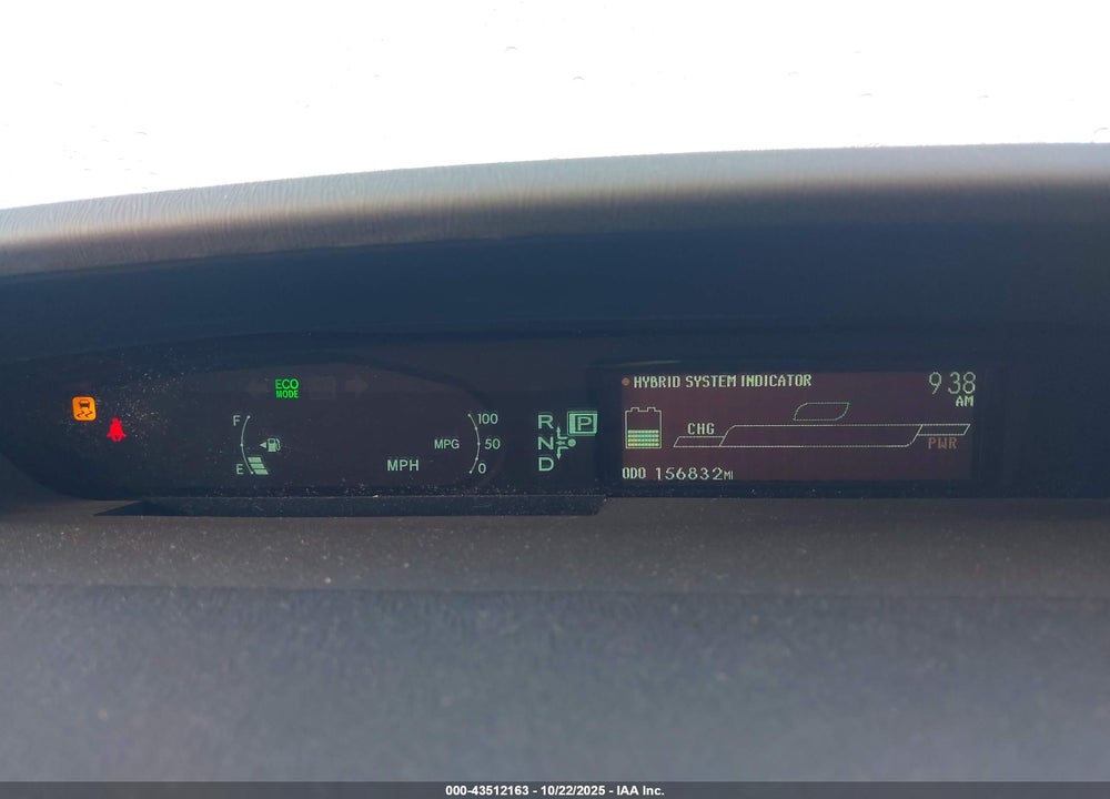 2011 TOYOTA PRIUS TWO VIN: JTDKN3DU5B5295983