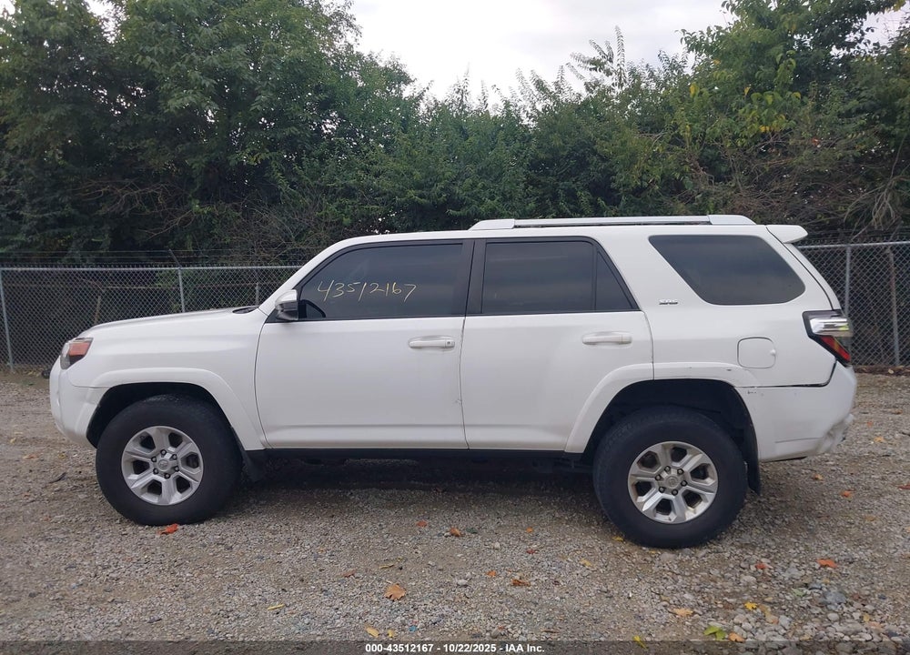 2016 TOYOTA 4RUNNER SR5 VIN: JTEBU5JR1G5326678