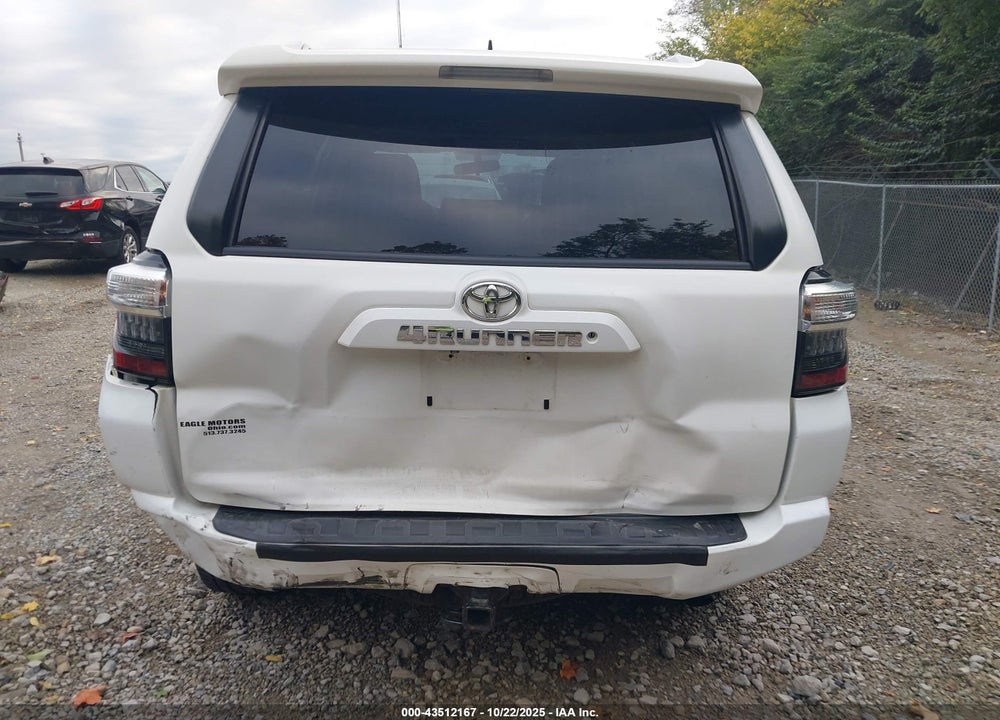 2016 TOYOTA 4RUNNER SR5 VIN: JTEBU5JR1G5326678