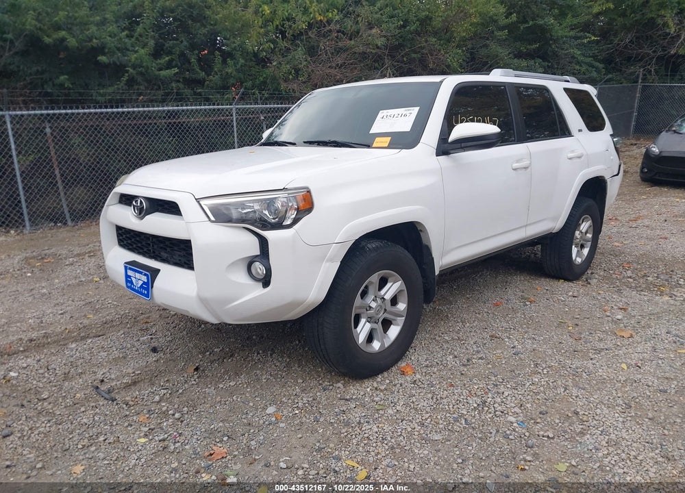 2016 TOYOTA 4RUNNER SR5 VIN: JTEBU5JR1G5326678