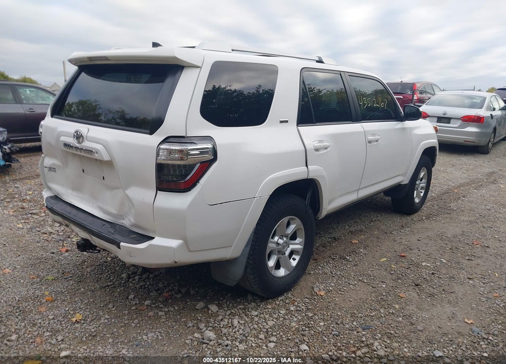 2016 TOYOTA 4RUNNER SR5 VIN: JTEBU5JR1G5326678