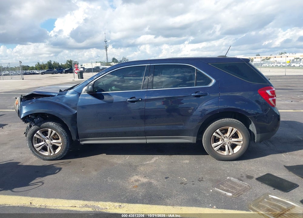 2017 CHEVROLET EQUINOX LS VIN: 2GNALBEK2H1543505