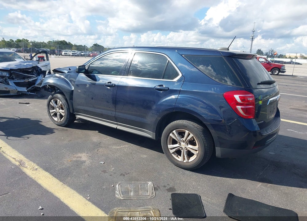 2017 CHEVROLET EQUINOX LS VIN: 2GNALBEK2H1543505