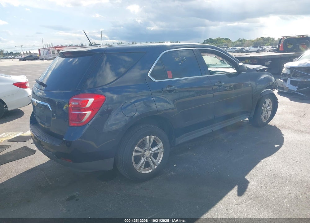 2017 CHEVROLET EQUINOX LS VIN: 2GNALBEK2H1543505