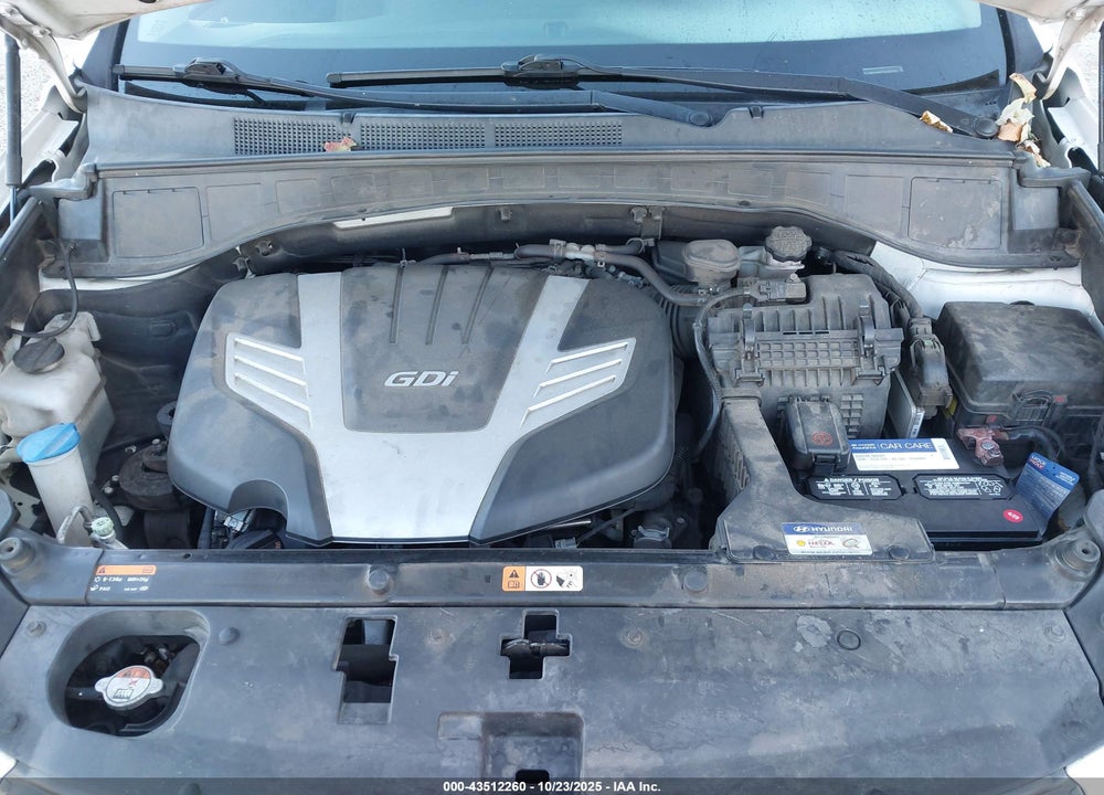 2017 HYUNDAI SANTA FE VIN: KM8SR4HF5HU243916