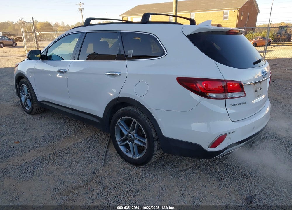 2017 HYUNDAI SANTA FE VIN: KM8SR4HF5HU243916