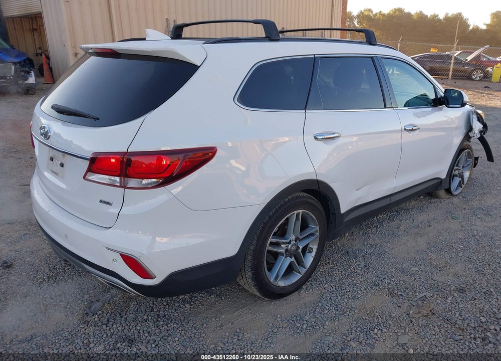 2017 HYUNDAI SANTA FE VIN: KM8SR4HF5HU243916