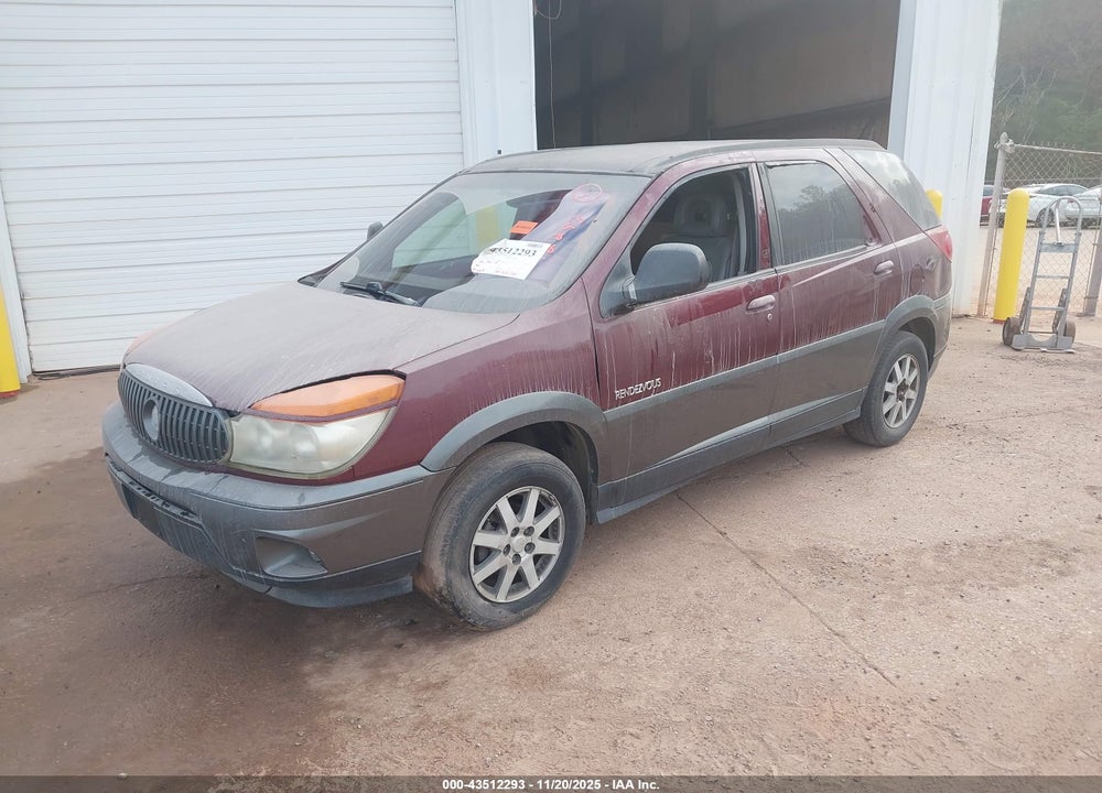 2002 BUICK RENDEZVOUS VIN: 3G5DA03E02S561257