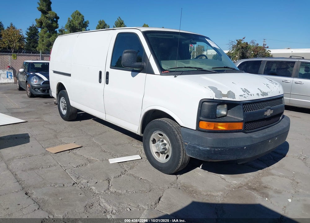 2008 CHEVROLET EXPRESS WORK VAN VIN: 1GCGG25C981215438