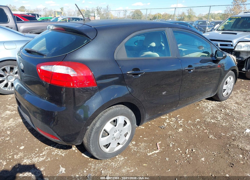 2012 KIA RIO VIN: KNADM5A32C6015237