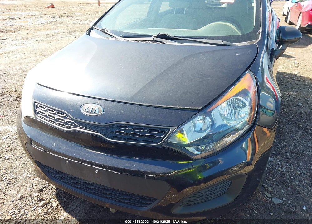 2012 KIA RIO VIN: KNADM5A32C6015237