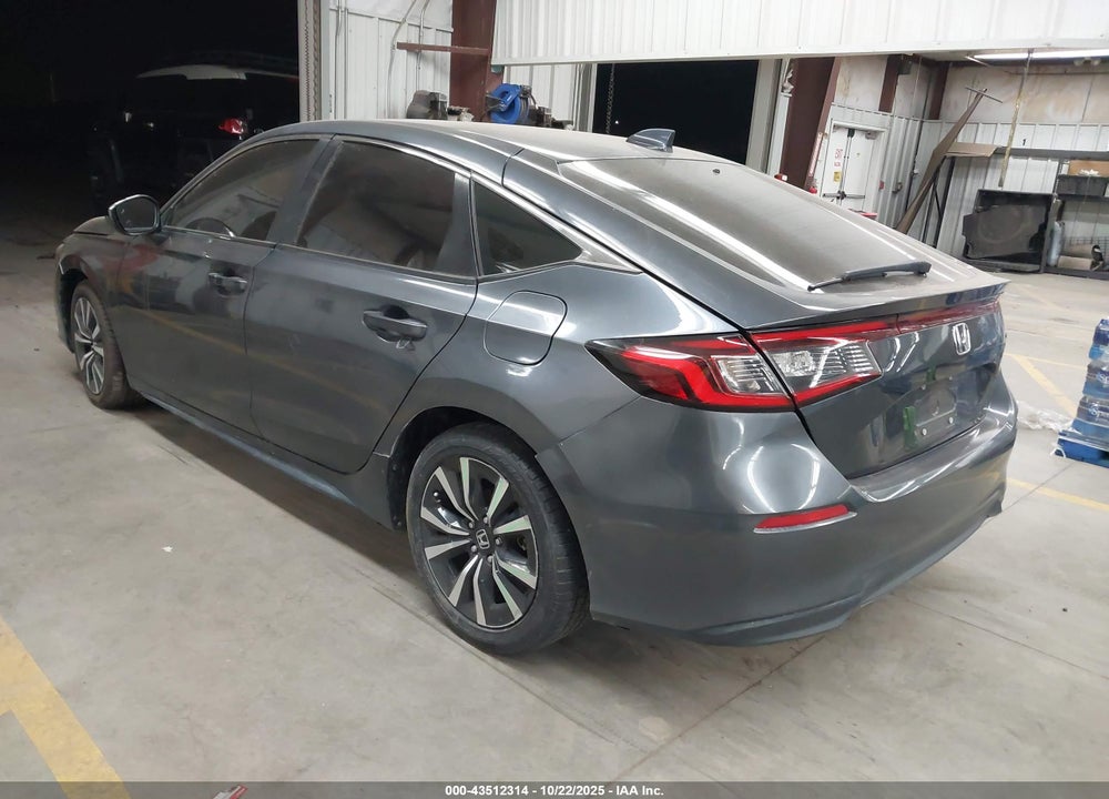 2022 HONDA CIVIC EX-L VIN: 19XFL1H73NE014322