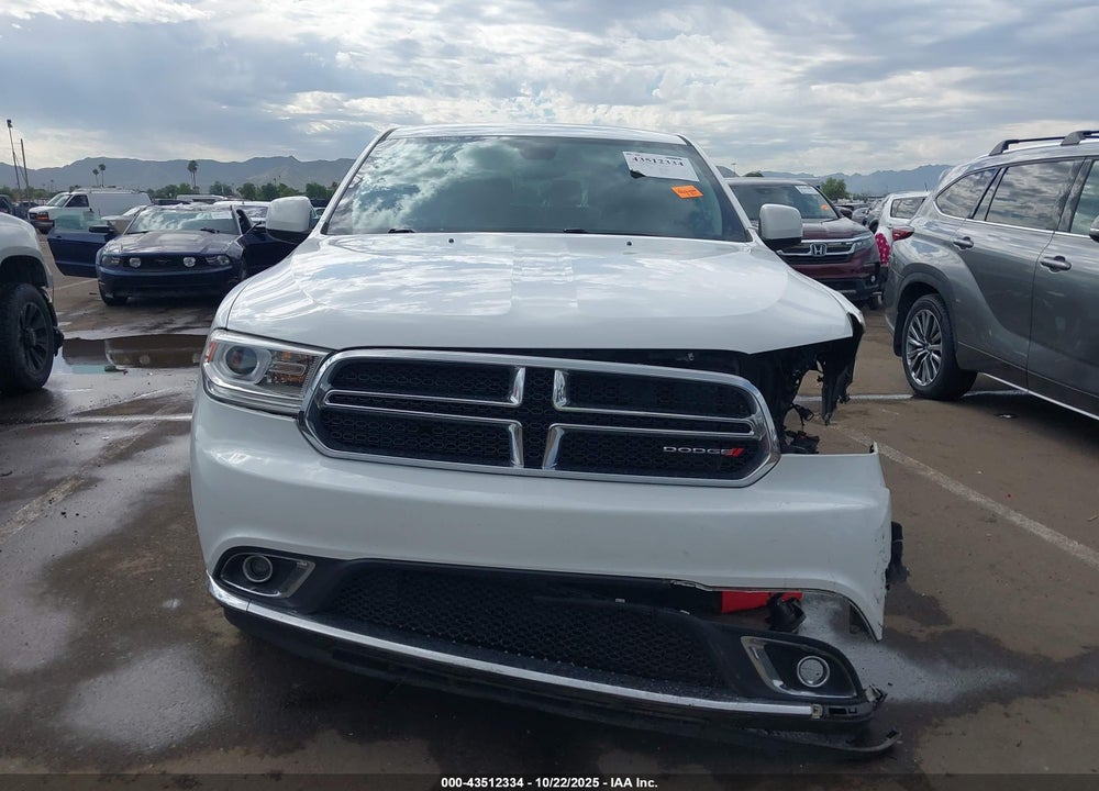 2020 DODGE DURANGO SXT VIN: 1C4RDHAG8LC119861