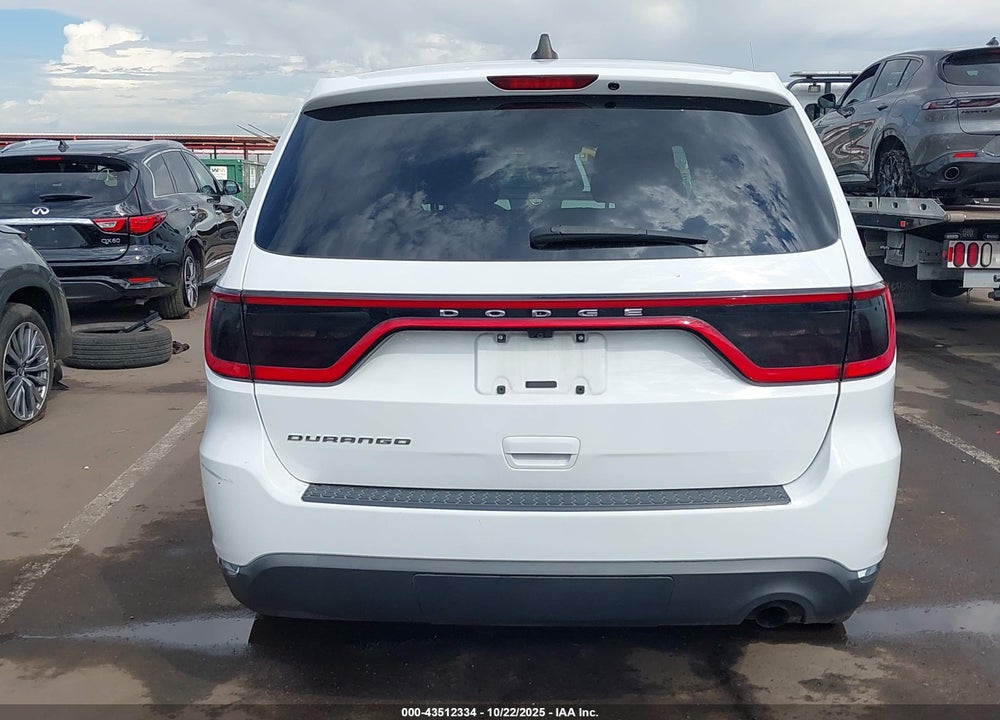 2020 DODGE DURANGO SXT VIN: 1C4RDHAG8LC119861