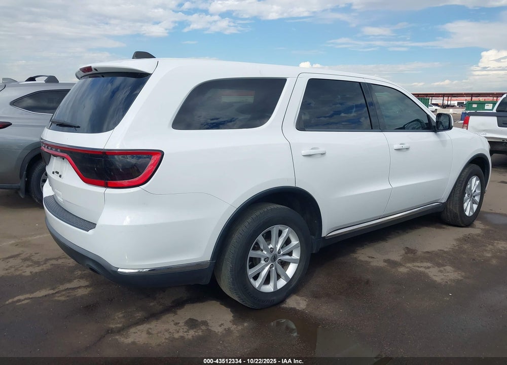 2020 DODGE DURANGO SXT VIN: 1C4RDHAG8LC119861