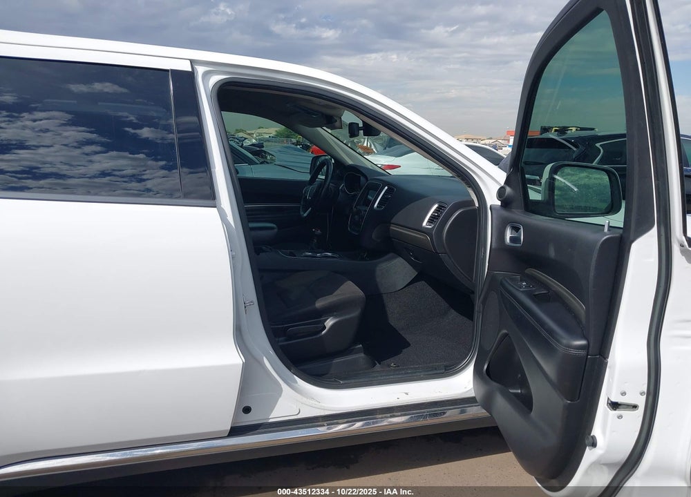 2020 DODGE DURANGO SXT VIN: 1C4RDHAG8LC119861