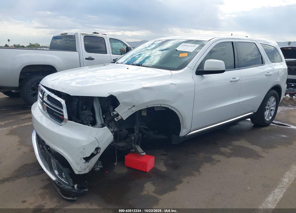 2020 DODGE DURANGO SXT VIN: 1C4RDHAG8LC119861