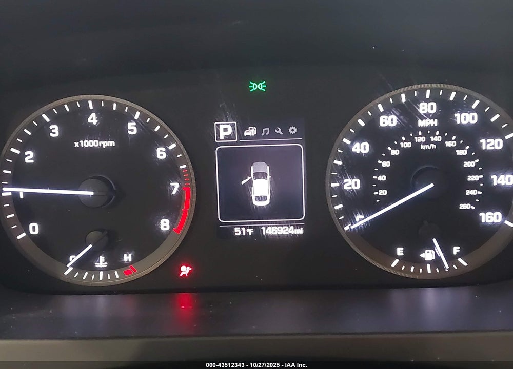 2016 HYUNDAI SONATA SE VIN: 5NPE24AF0GH337582