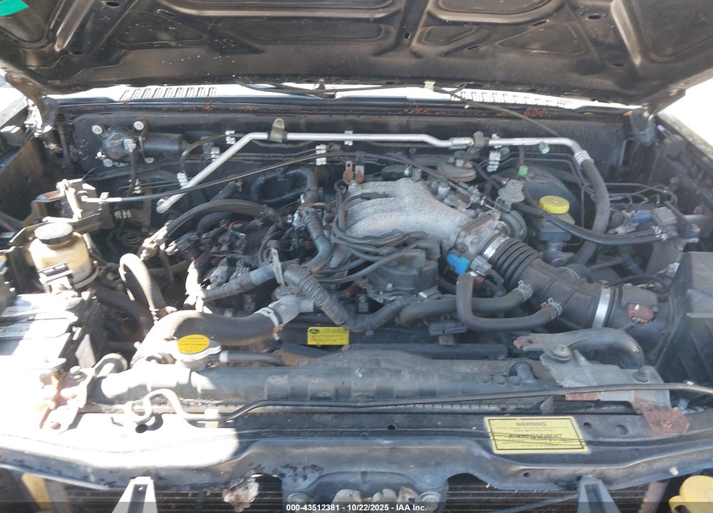 2004 NISSAN XTERRA XE VIN: 5N1ED28Y44C609804