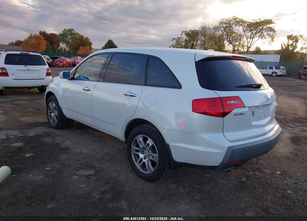 2009 ACURA MDX TECHNOLOGY PACKAGE VIN: 2HNYD28409H509387
