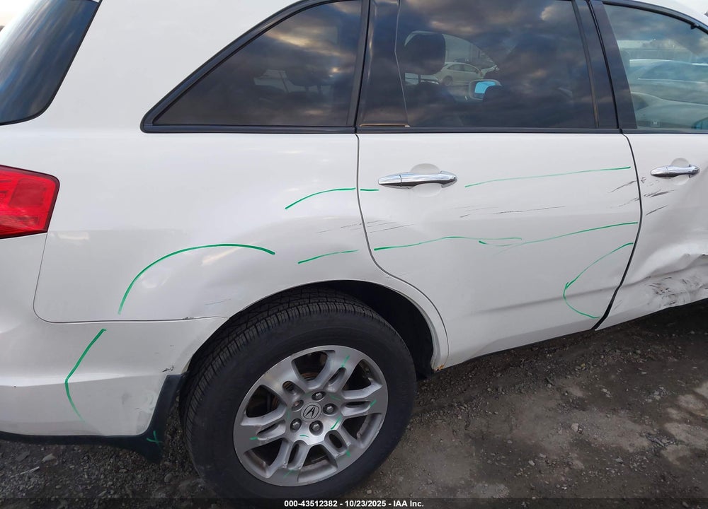 2009 ACURA MDX TECHNOLOGY PACKAGE VIN: 2HNYD28409H509387