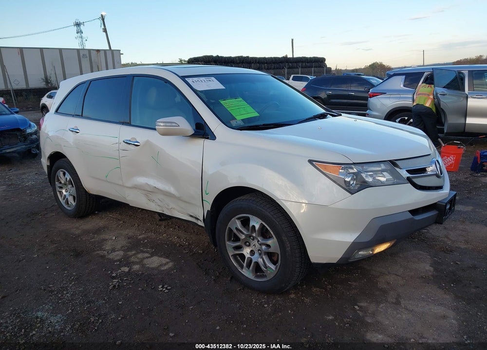 2009 ACURA MDX TECHNOLOGY PACKAGE VIN: 2HNYD28409H509387
