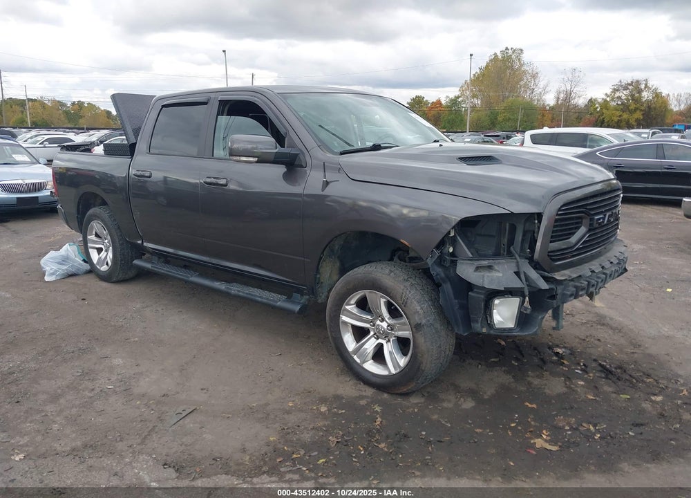 2018 RAM 1500 SPORT VIN: 1C6RR7MT3JS166438