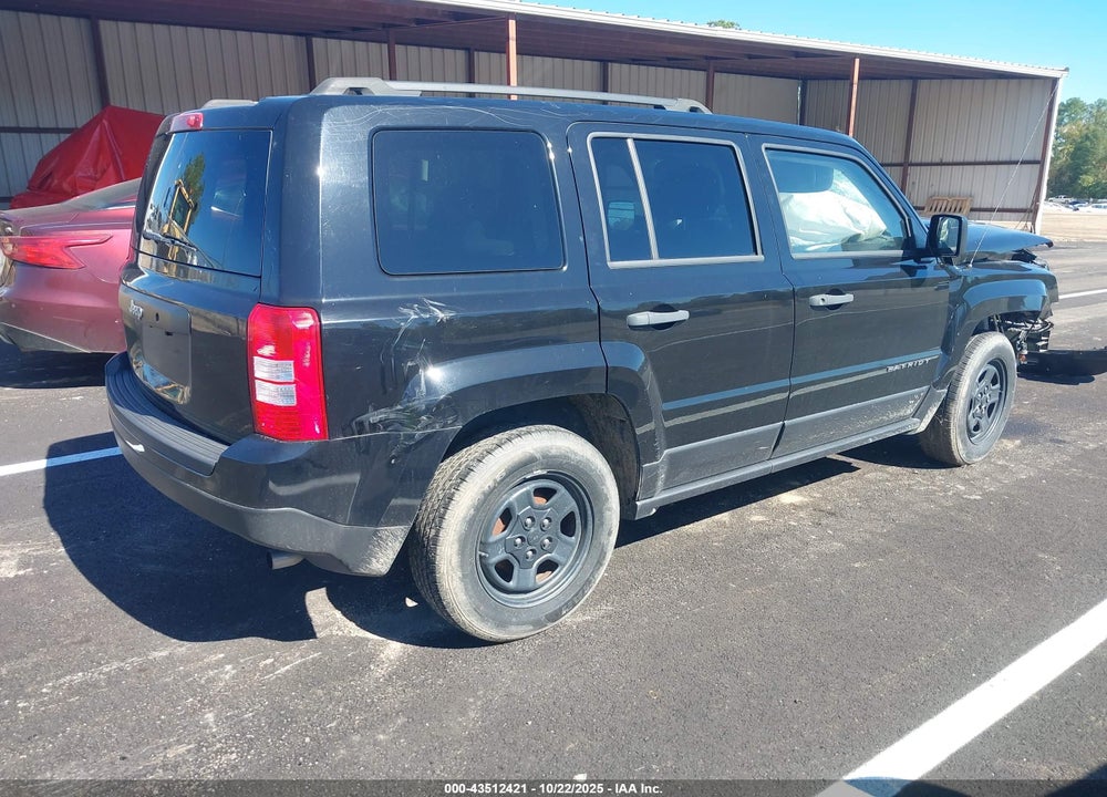 2016 JEEP PATRIOT SPORT VIN: 1C4NJPBB4GD790206